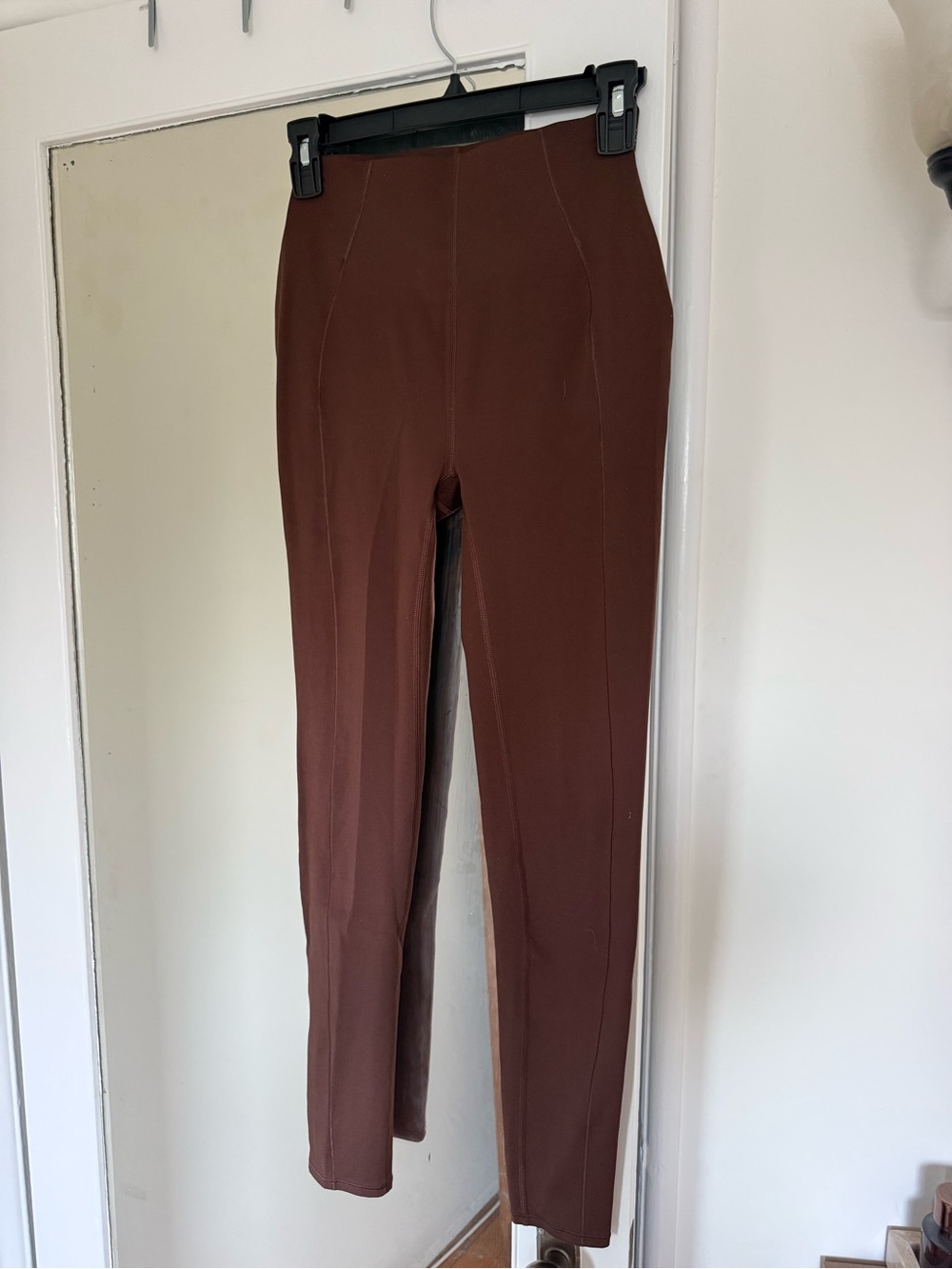 The North Face x SKIMS Leggings in Chocolate Brown